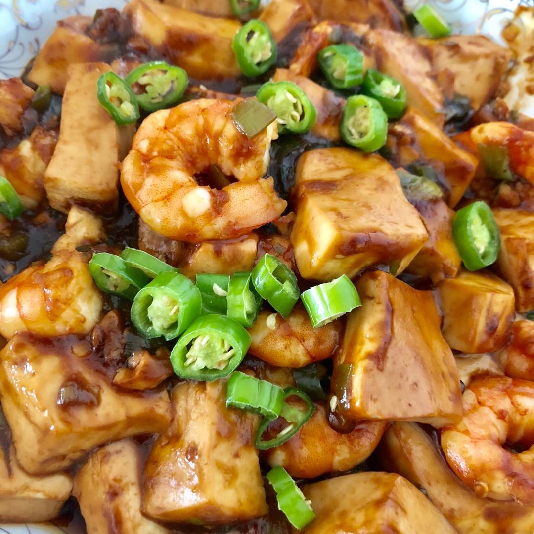 虾仁豆腐