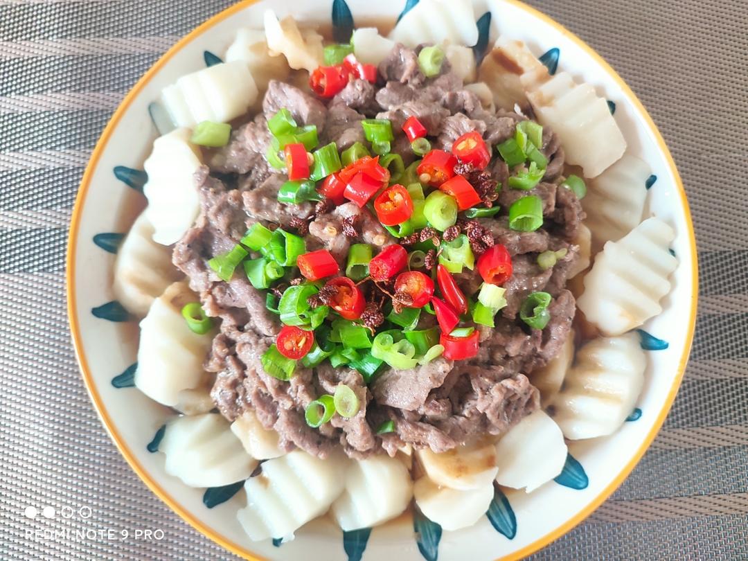 原创菜谱：山药蒸牛肉，营养高 超美味！