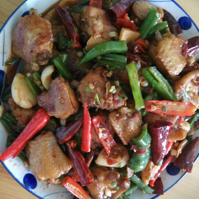 双椒烩鸡翅