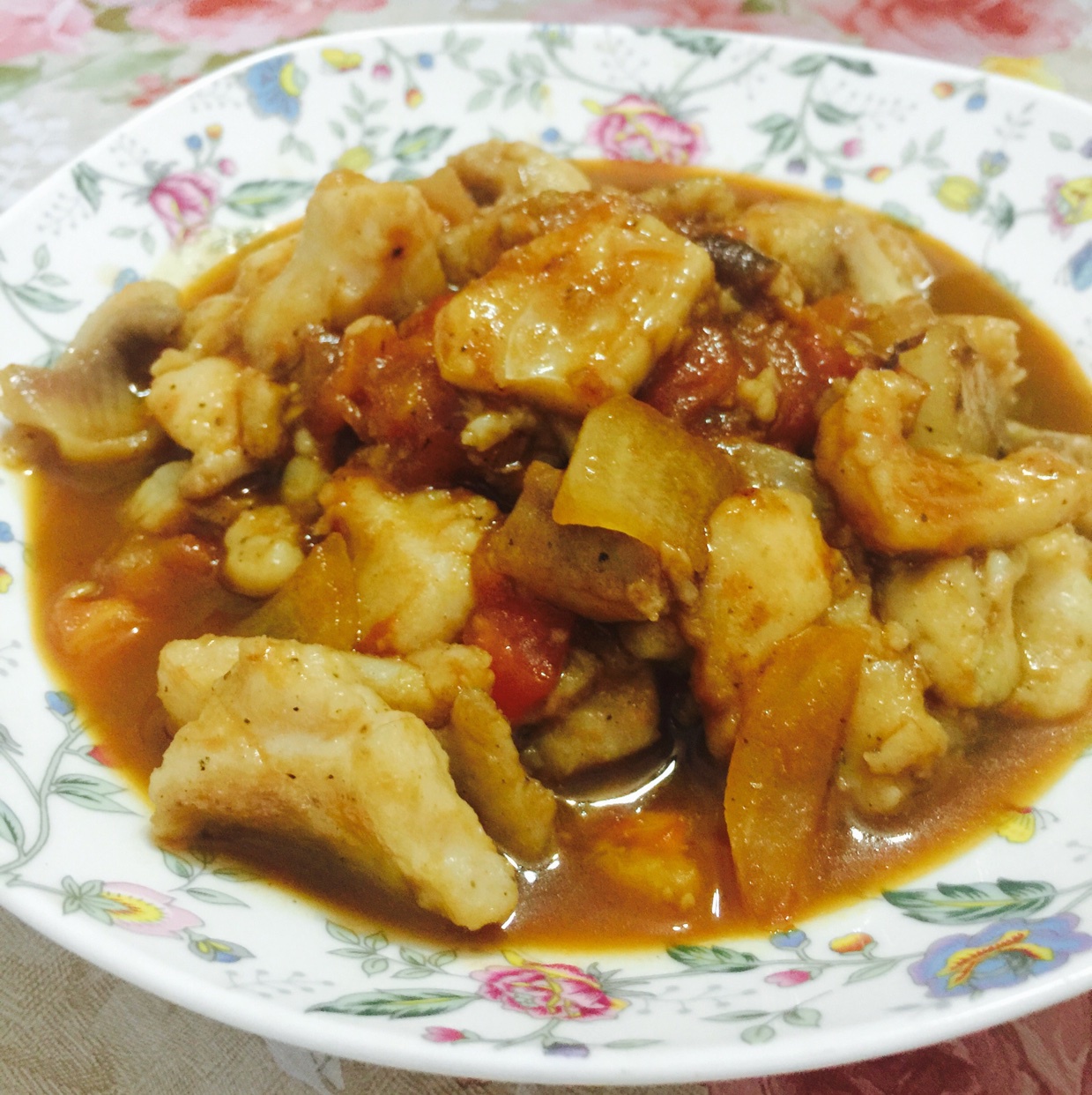 茄汁龙利鱼
