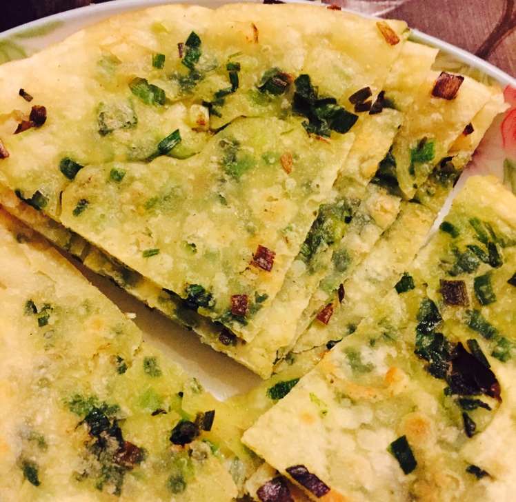 水饺皮｛葱油饼｝