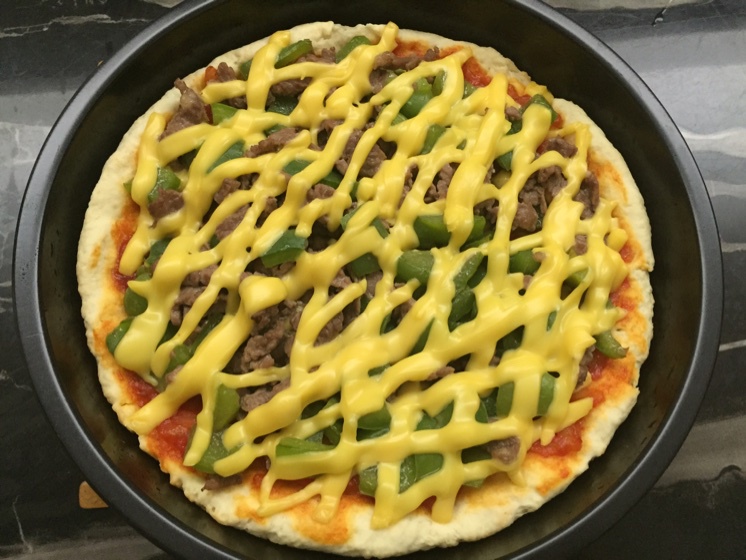 不用酵母的披萨底 No Yeast Pizza Dough