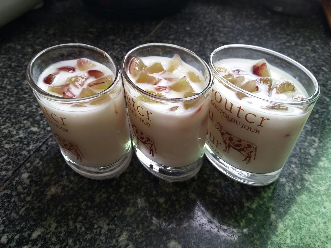 酸奶水果布丁的做法