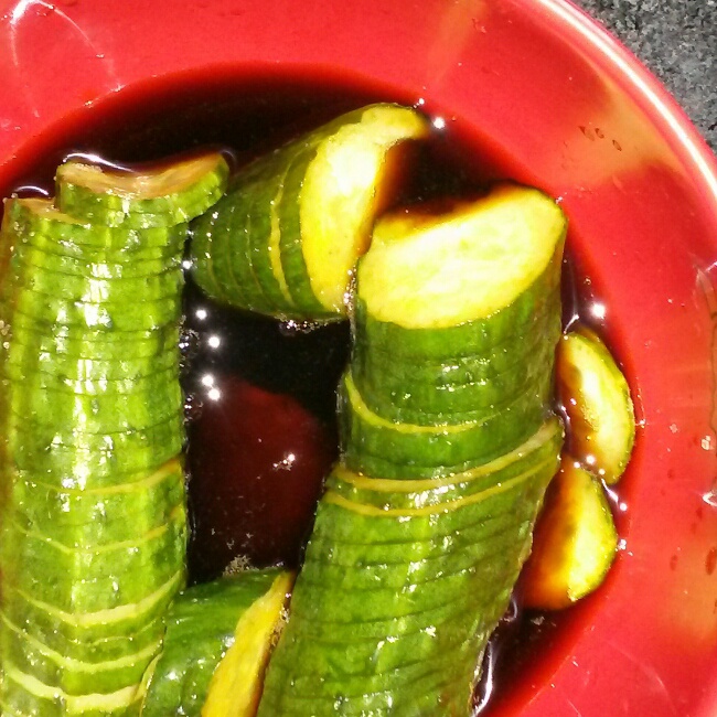 爽口蓑衣黄瓜
