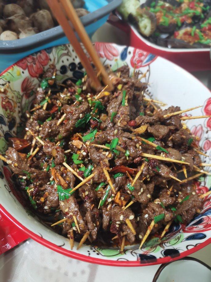 烧烤味牙签牛肉