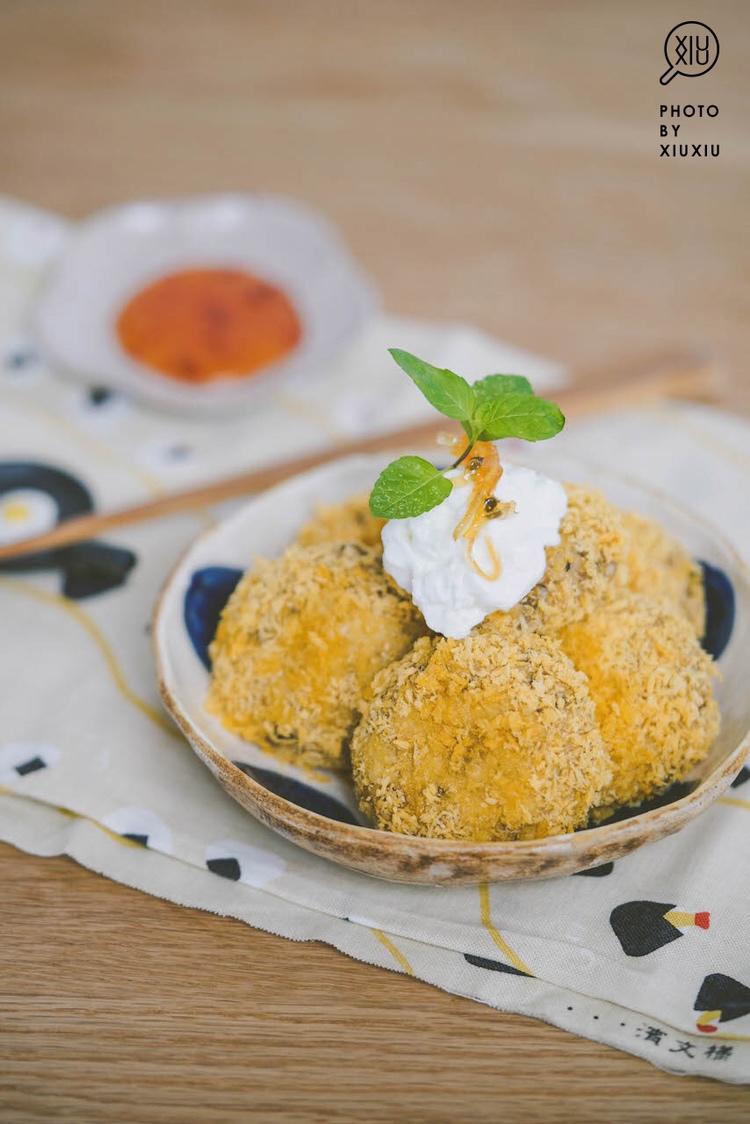蘑菇豆腐可乐饼 | 减肥要吃豆腐「北鼎烤箱版」的做法
