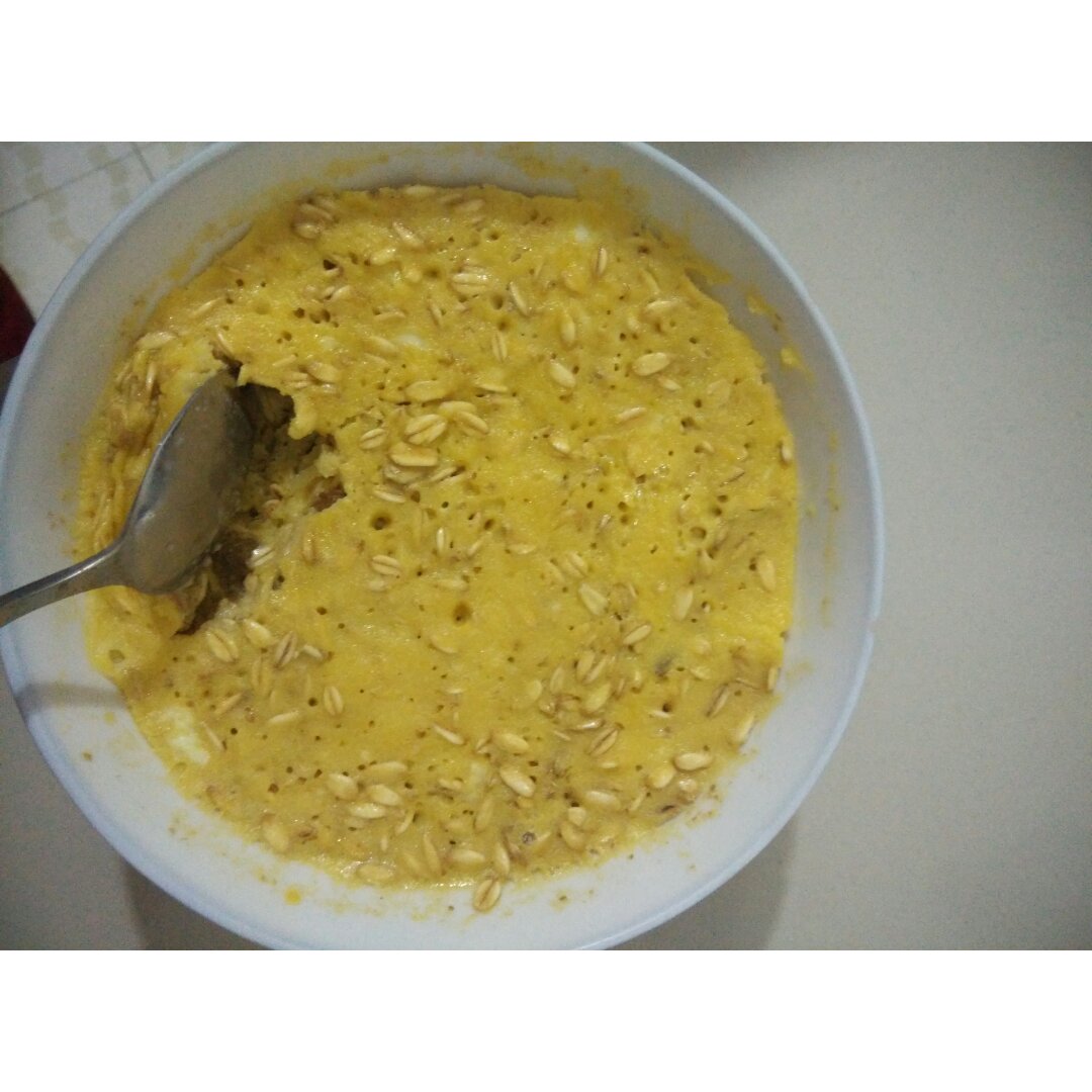 微波燕麦糕