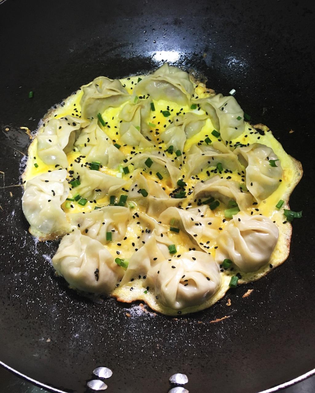 懒人快手抱蛋煎饺