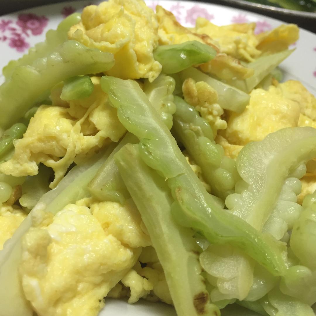 苦瓜炒蛋