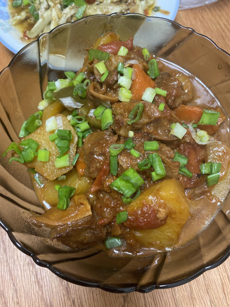 番茄土豆炖牛腩