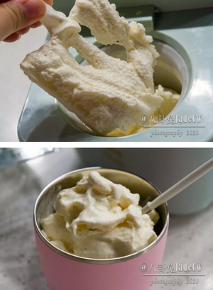 低脂版冰淇淋+减油脆甜筒的做法 步骤2