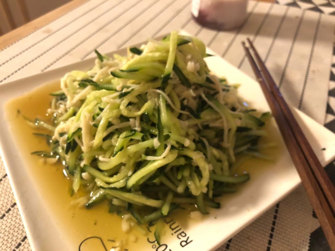 爽口金针菇拌黄瓜🥒