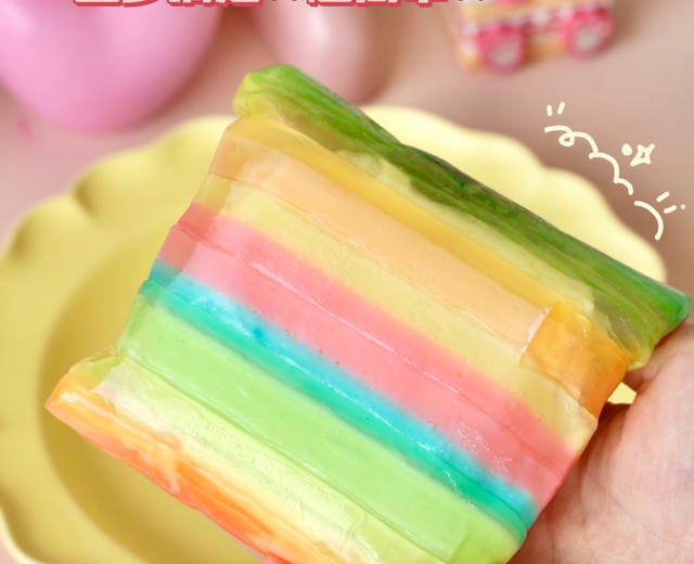 网上爆火🔥彩虹脆皮软糖冰淇淋🌈真的好吃吗？