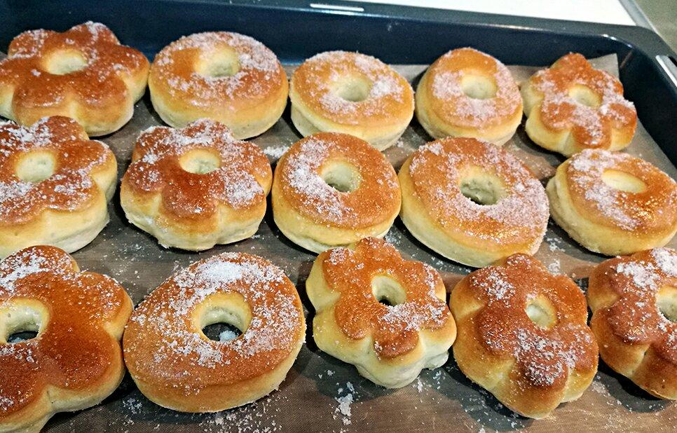 糯米汤种甜甜圈的做法