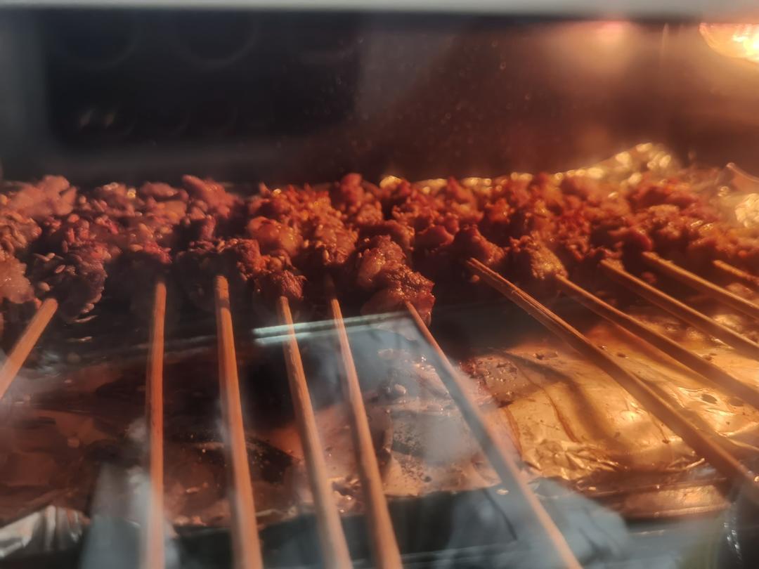 巨好吃的羊肉烤串（烤箱版）