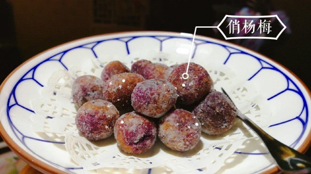 妈妈教炸的红薯丸子