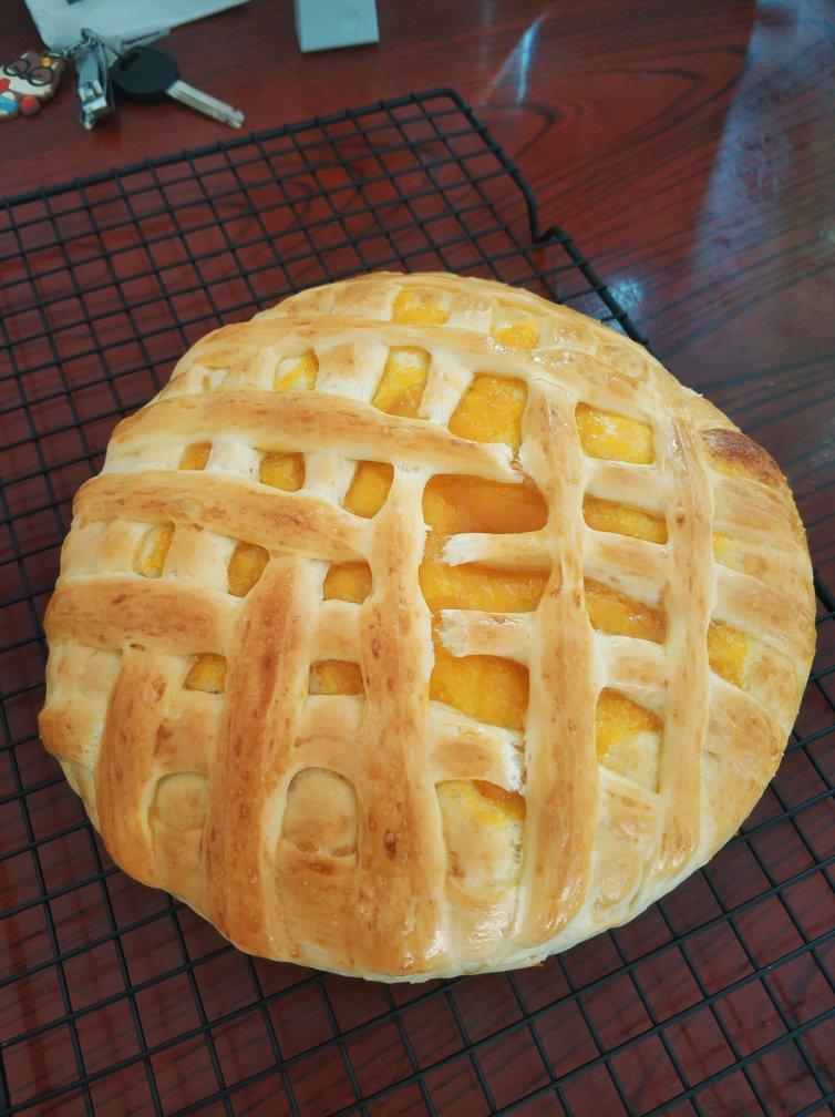 网纹果酱夹心面包