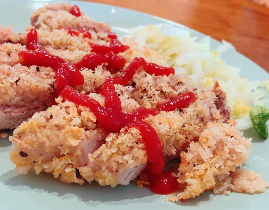 日式炸猪排（非油炸 揚げないとんかつ）