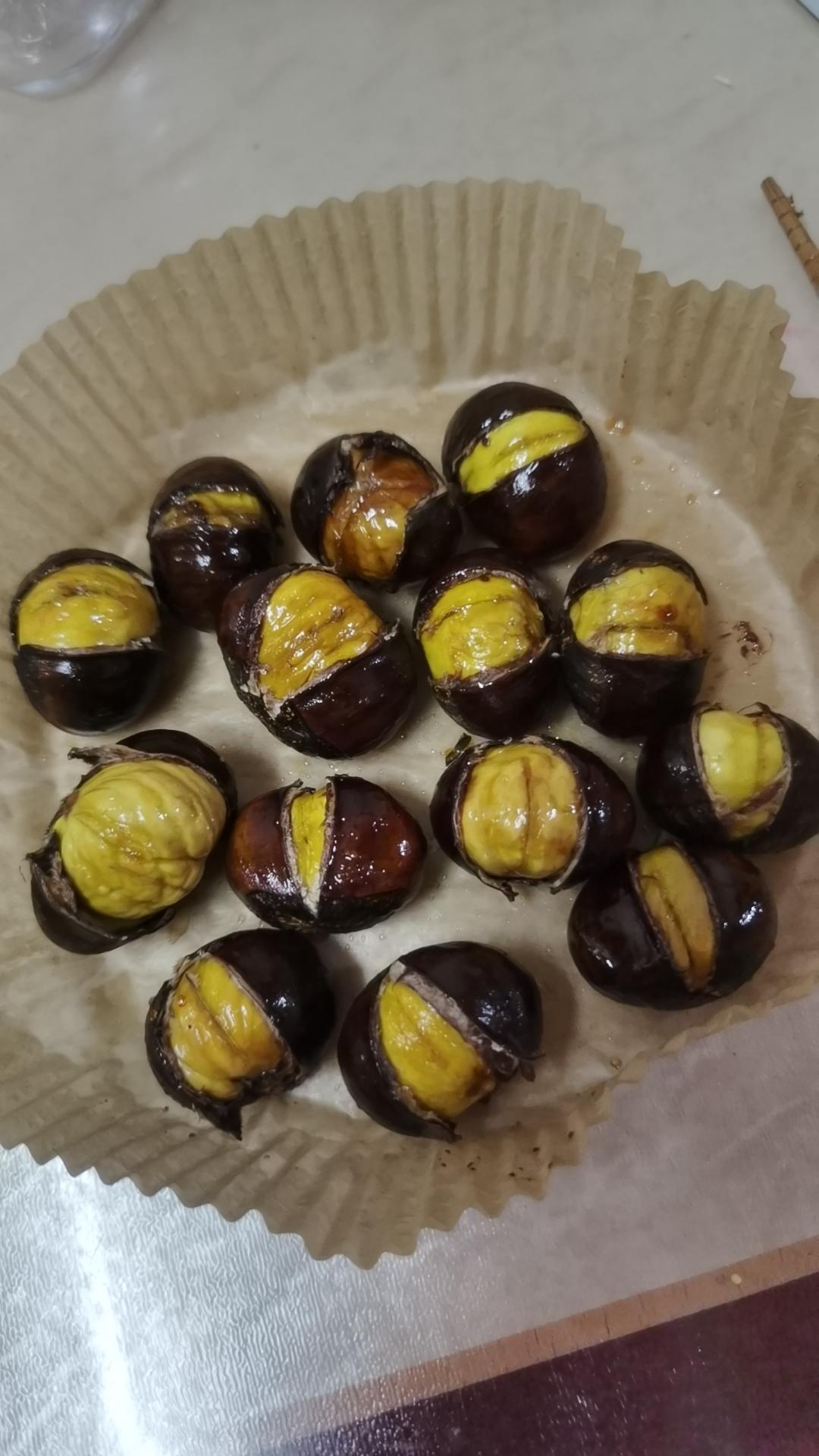空气炸锅糖炒栗子
