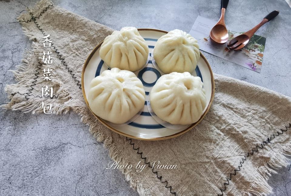 好吃到飞起的香菇菜肉包子的做法