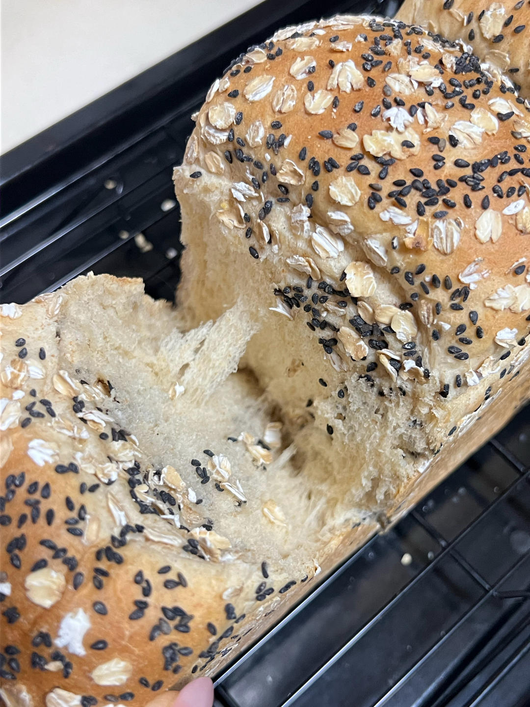 纯奶手撕吐司的做法 步骤1