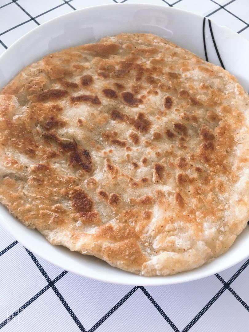 葱花大饼、蓬松柔软又简单的大葱烙饼