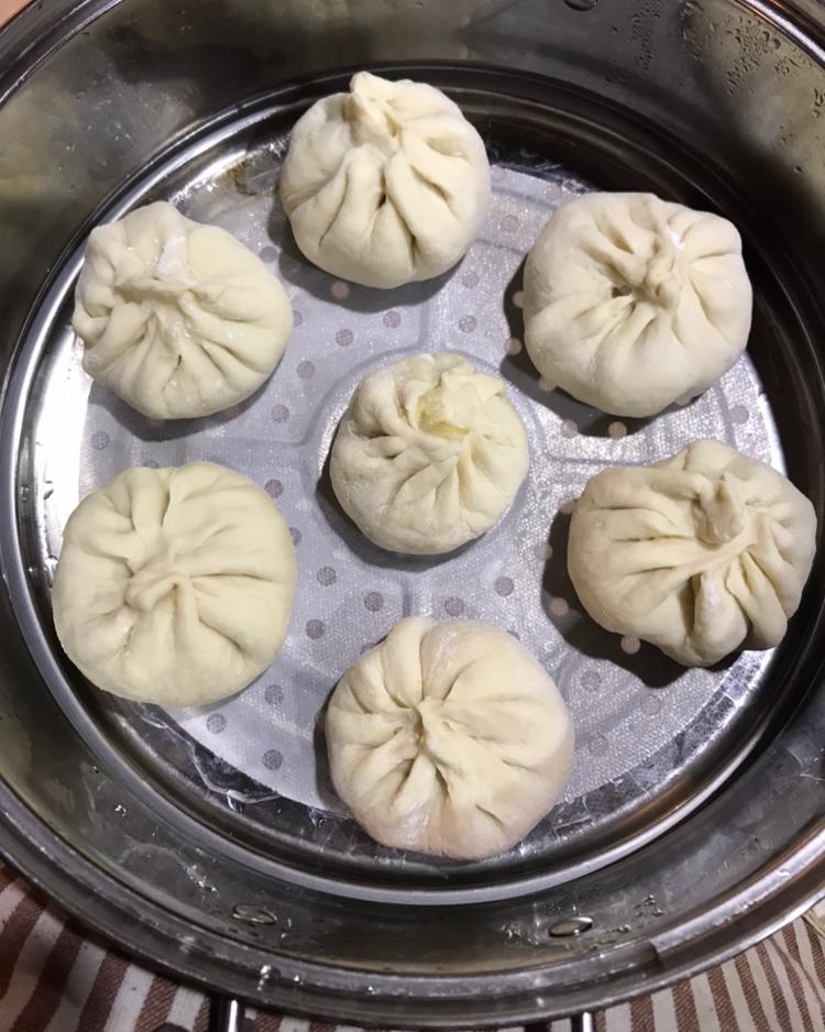 家庭手工肉馅大包子
