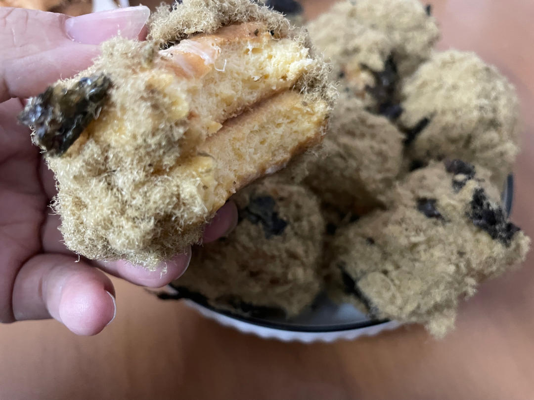 朋友都说比鲍师傅好吃的海苔肉松小贝