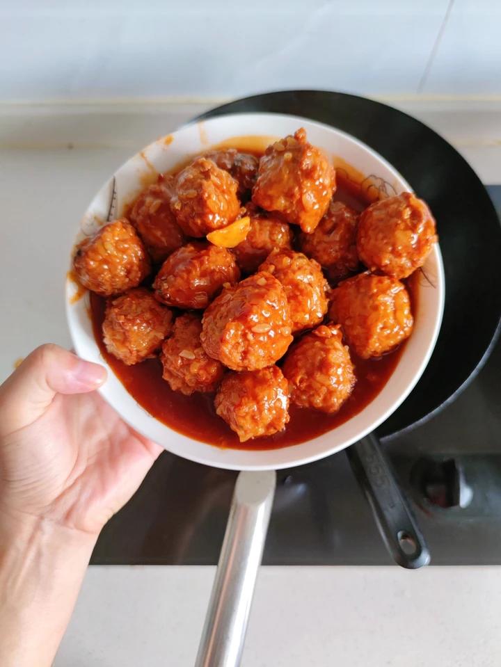 外面饭店一模一样的糖醋丸子料汁
