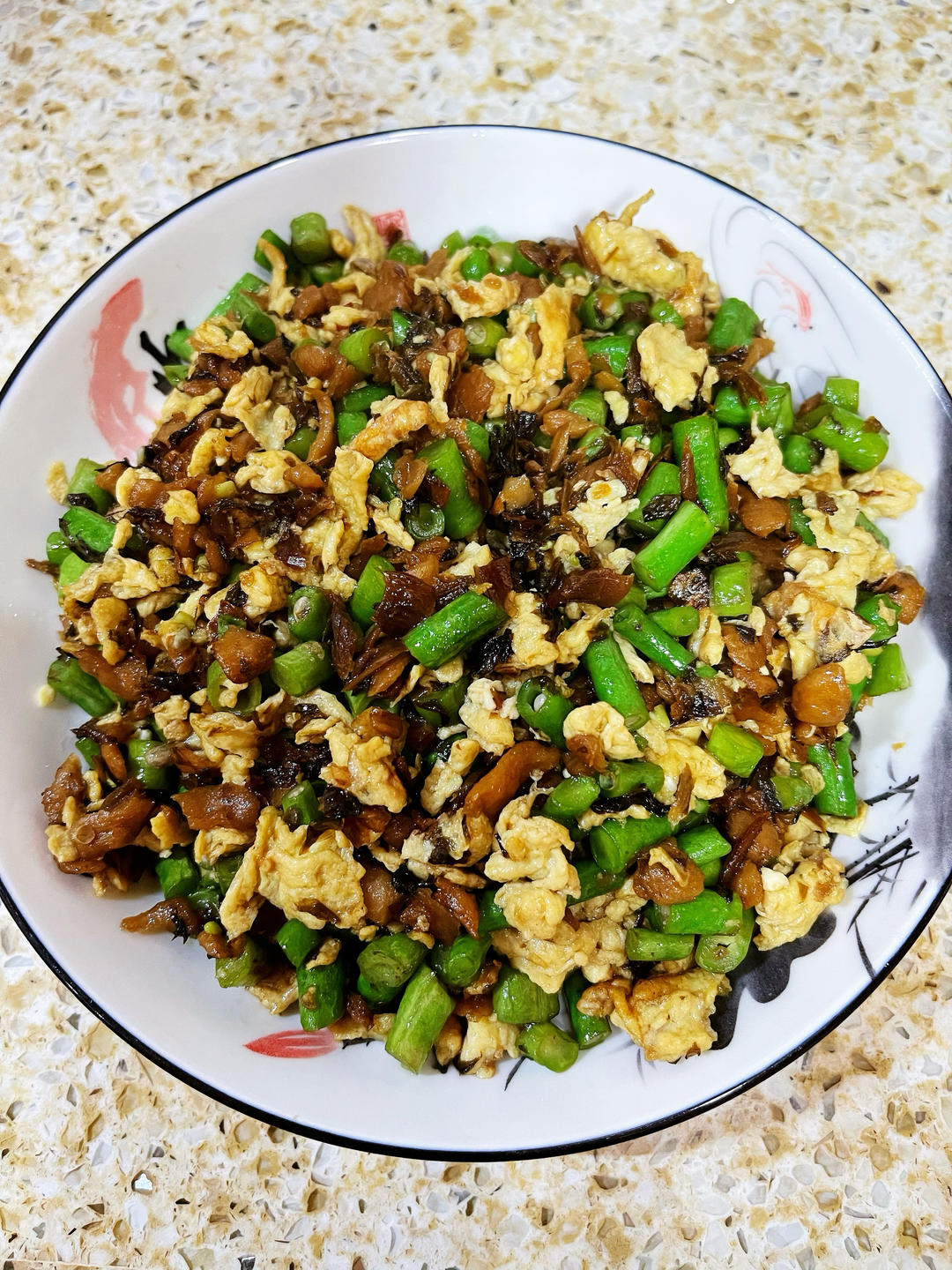 鸡蛋炒外婆菜(下饭菜)