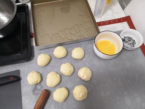 普通面粉（中筋面粉）烤箱小面包的做法 步骤1