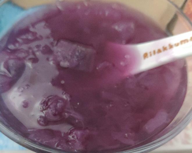 紫薯蜂蜜银耳汤的做法