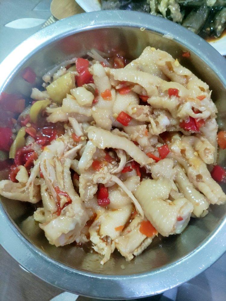 酸辣剁椒鸡爪