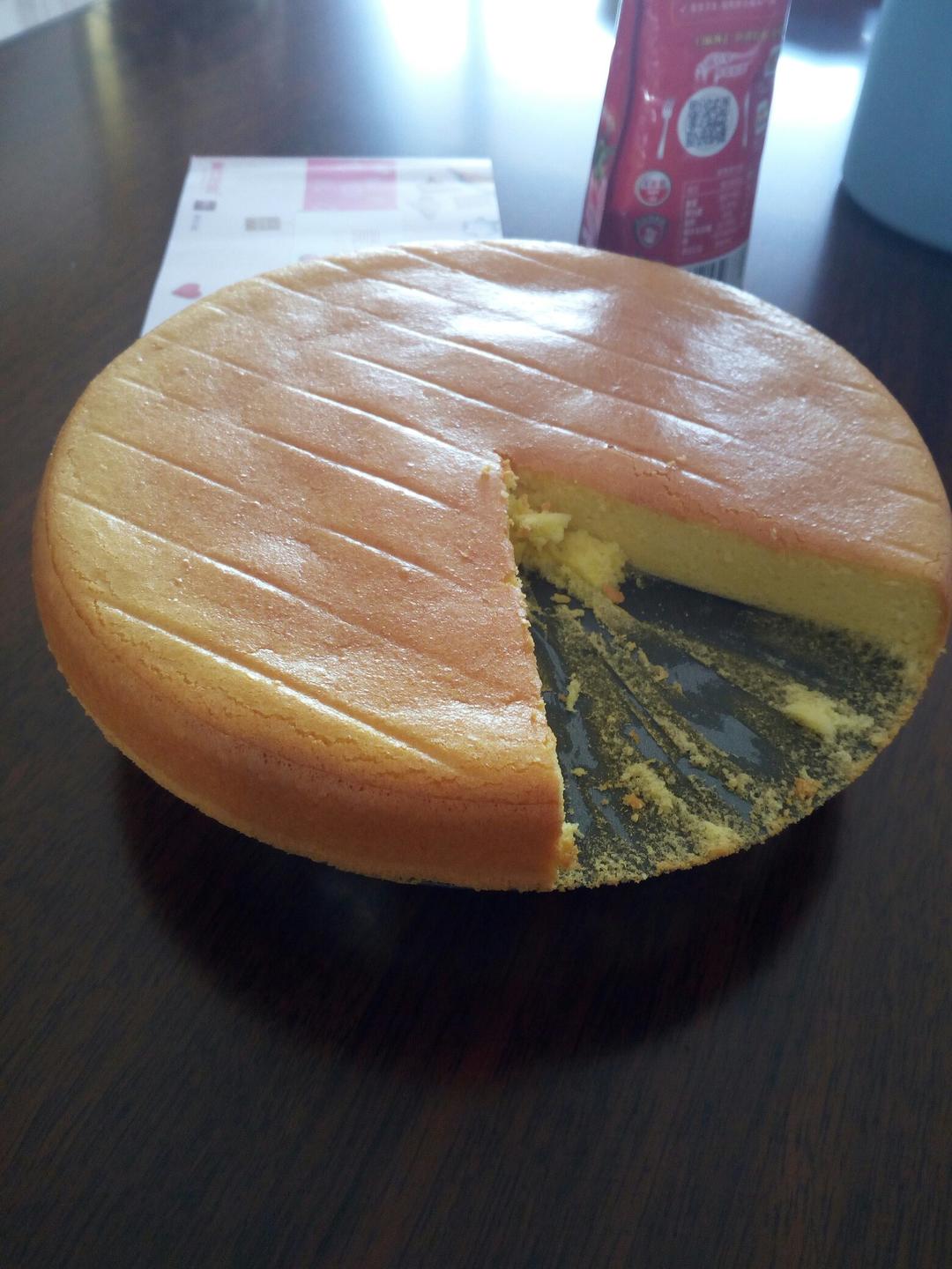 烤箱做蛋糕（戚风蛋糕的做法）