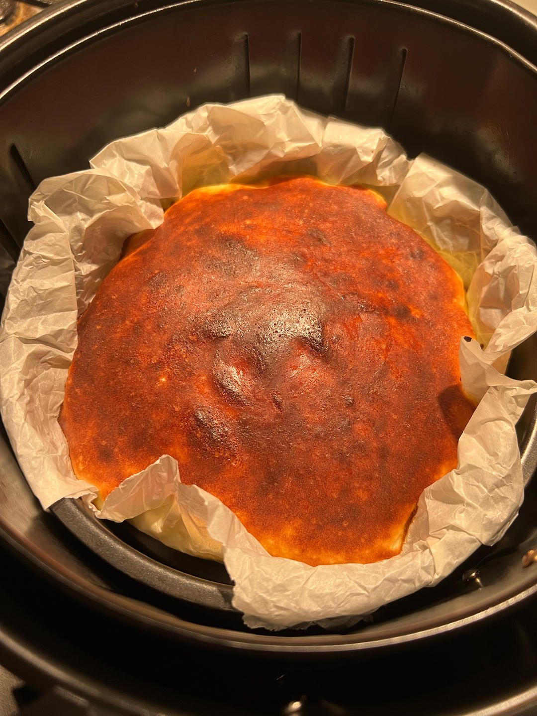 空气炸锅一人食——快手低糖酸奶蛋糕