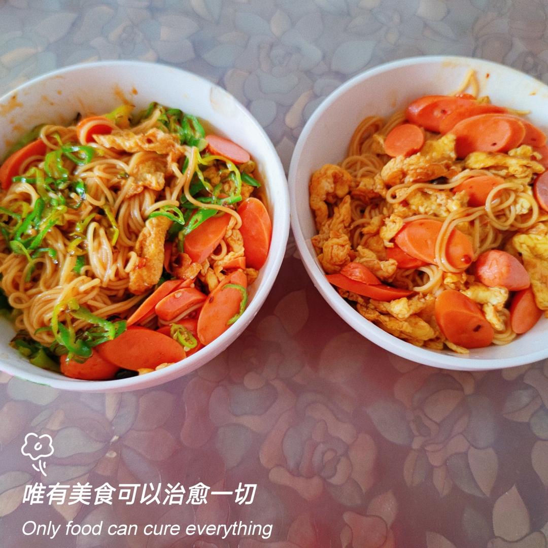 好吃到尖叫的青椒鸡蛋酱拌面❗️酱香浓郁入味