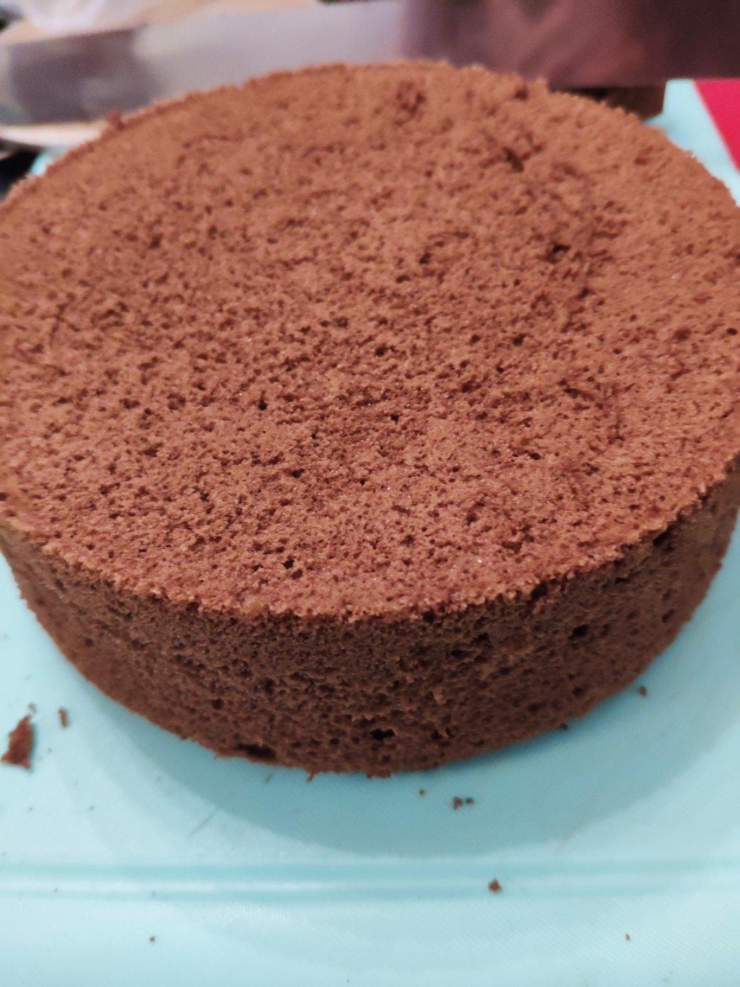 不消泡的巧克力戚风