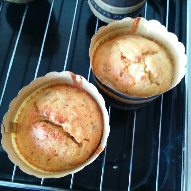 马芬 纸杯蛋糕cupcake香蕉松糕