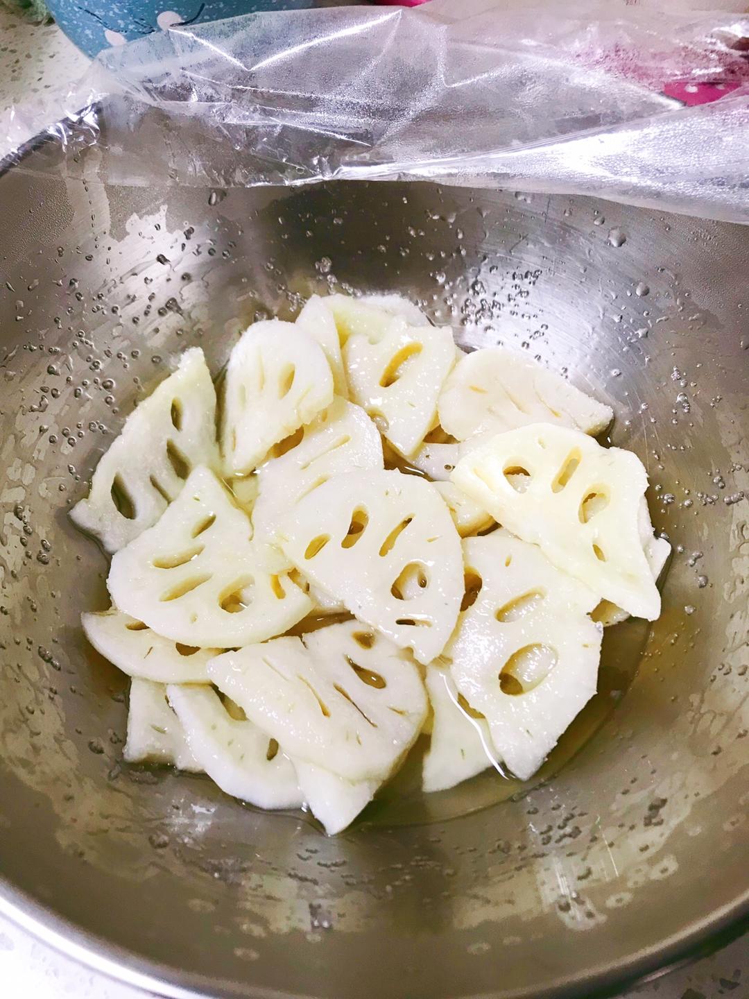 糖藕片(记忆中的味道儿)的做法 步骤8