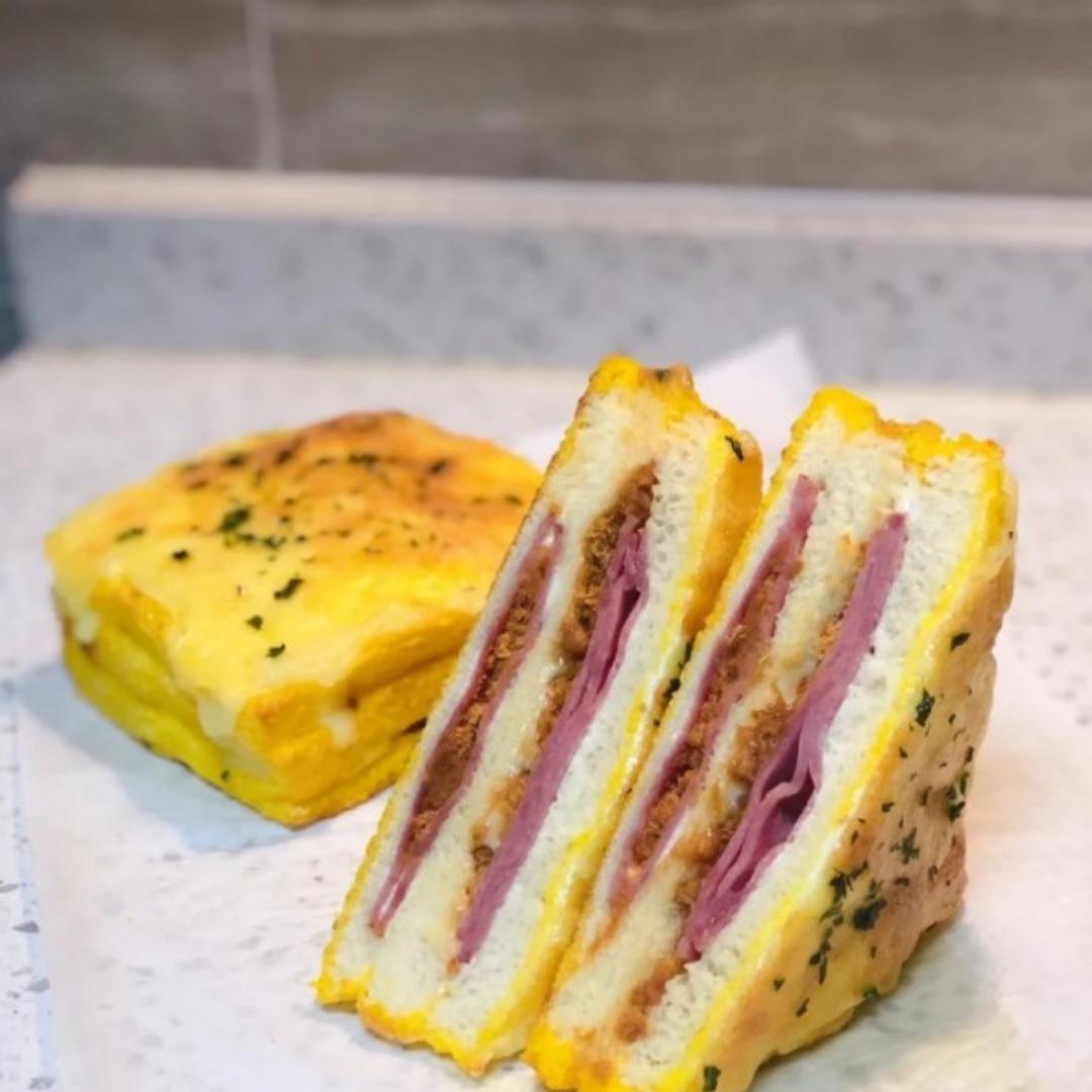 超级好吃的黄金三明治🥪