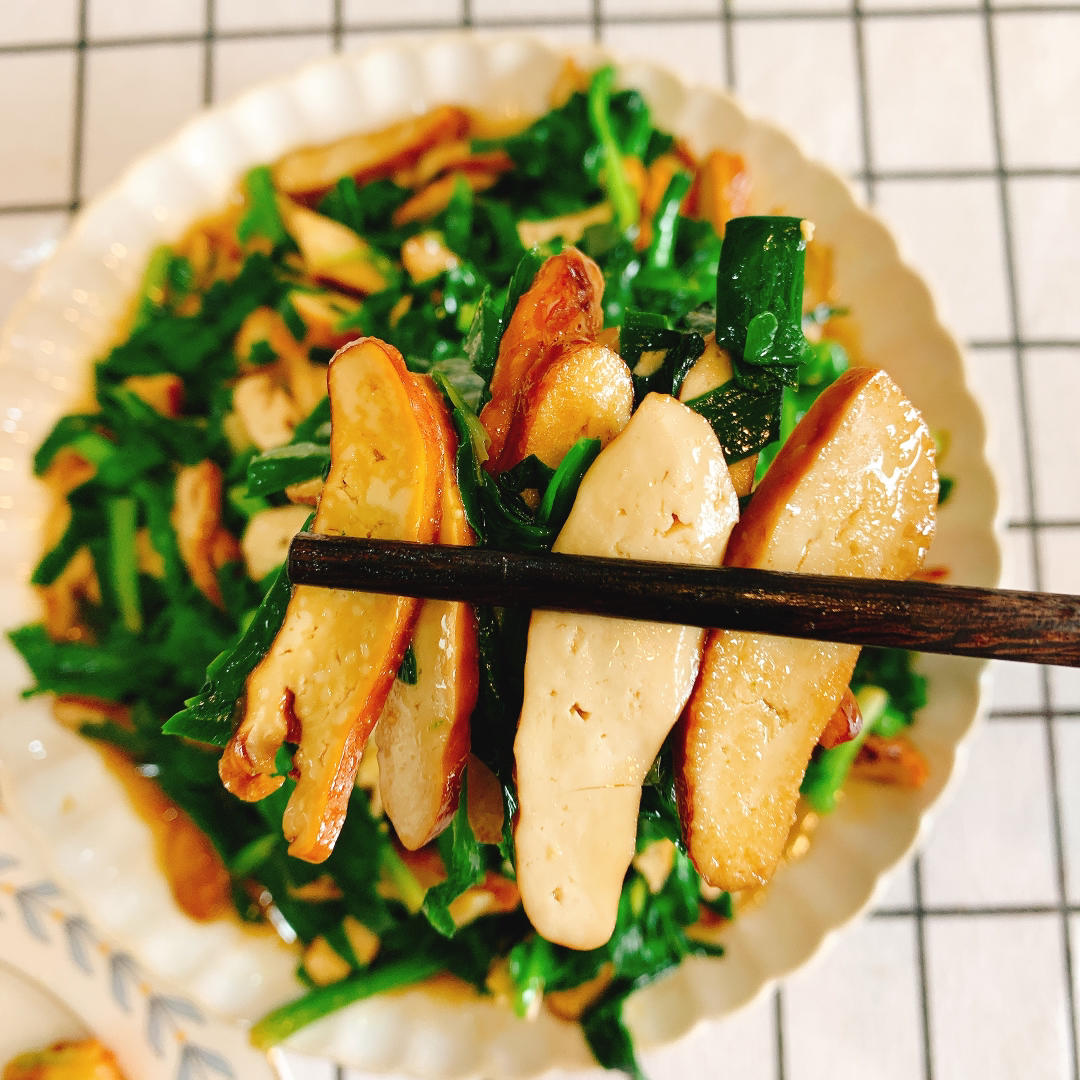 韭菜炒香干/豆干