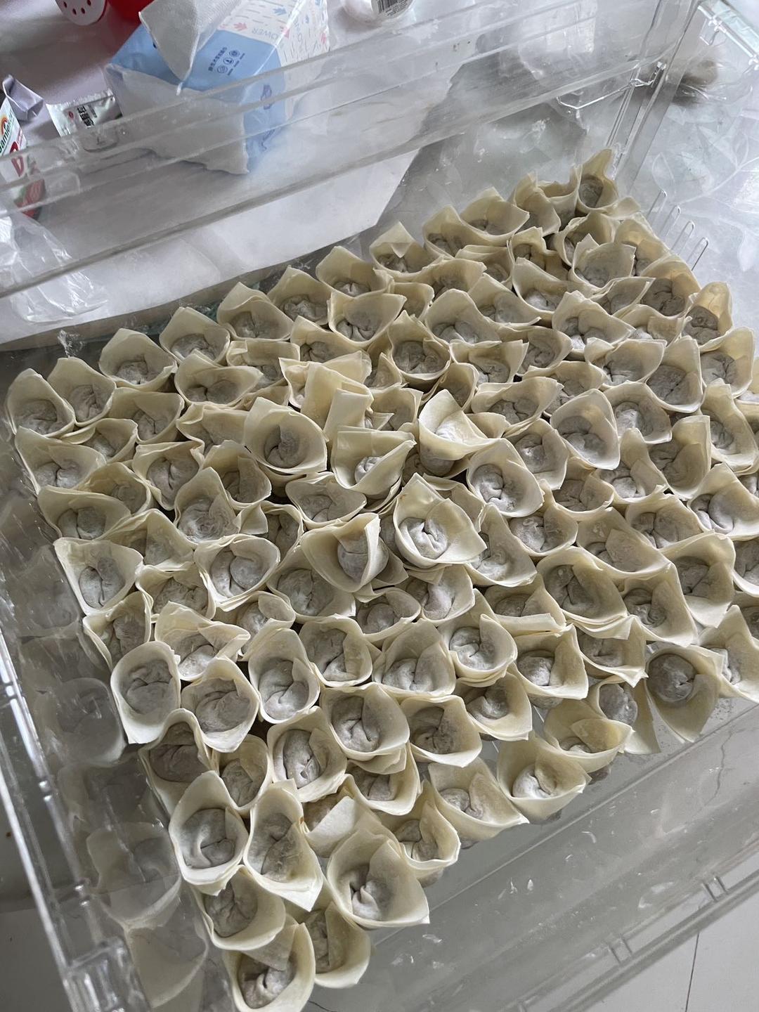 美味猪肉大葱粉丝饺子馅