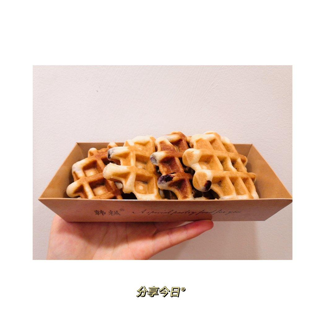 紫米华夫饼