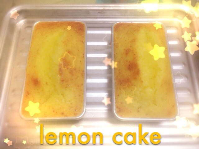 柠檬椰香小蛋糕