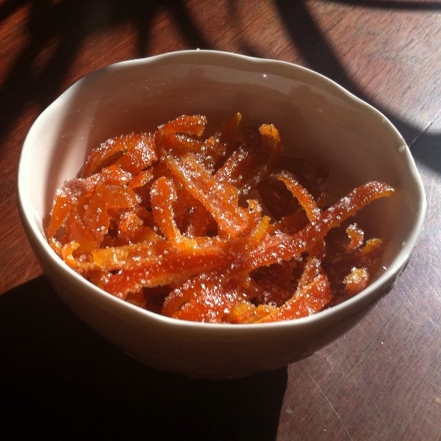 橙皮蜜饯