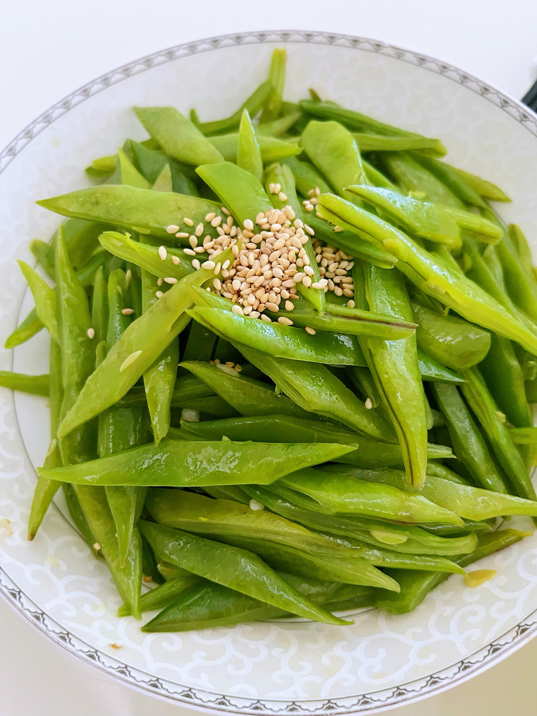 家常小炒四季豆，蔬菜就是要清爽鲜甜