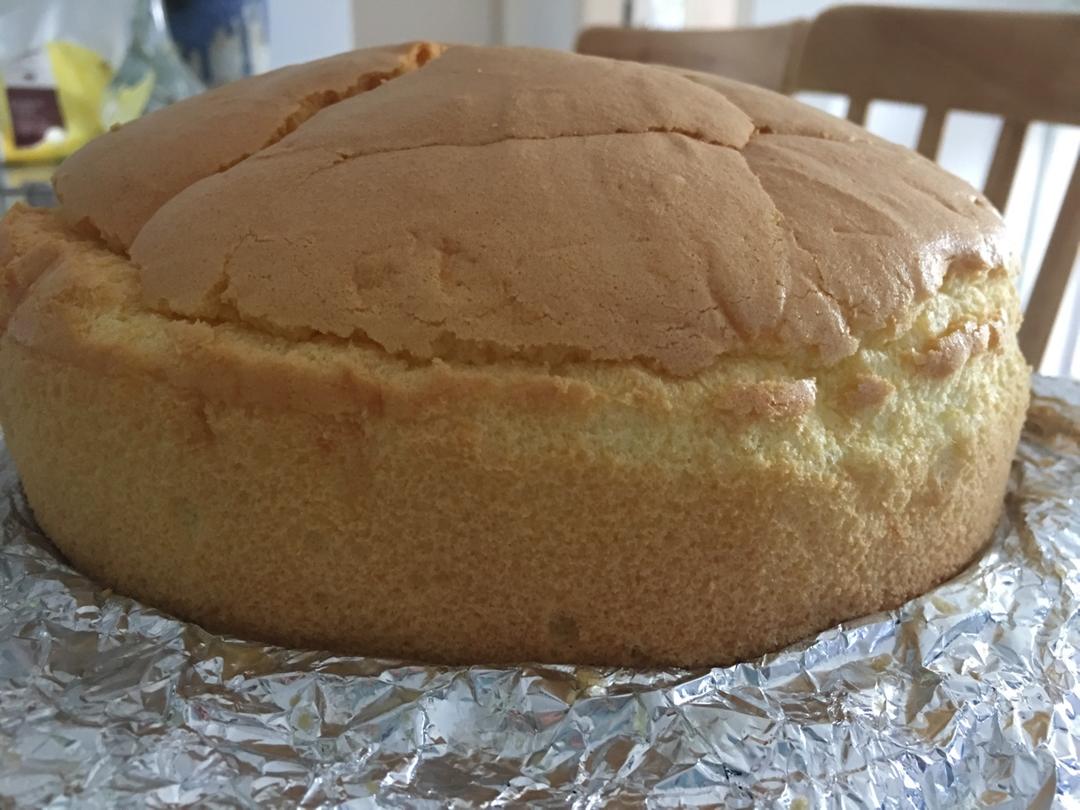 8寸/两个6寸戚风蛋糕(超多图片，超详细步骤）