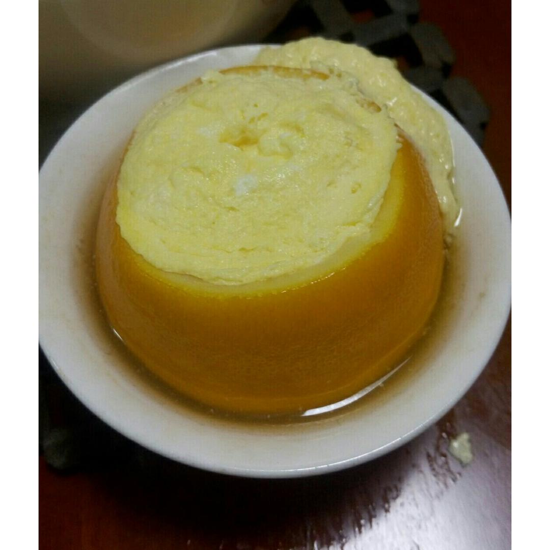 甜橙牛奶蛋羹
