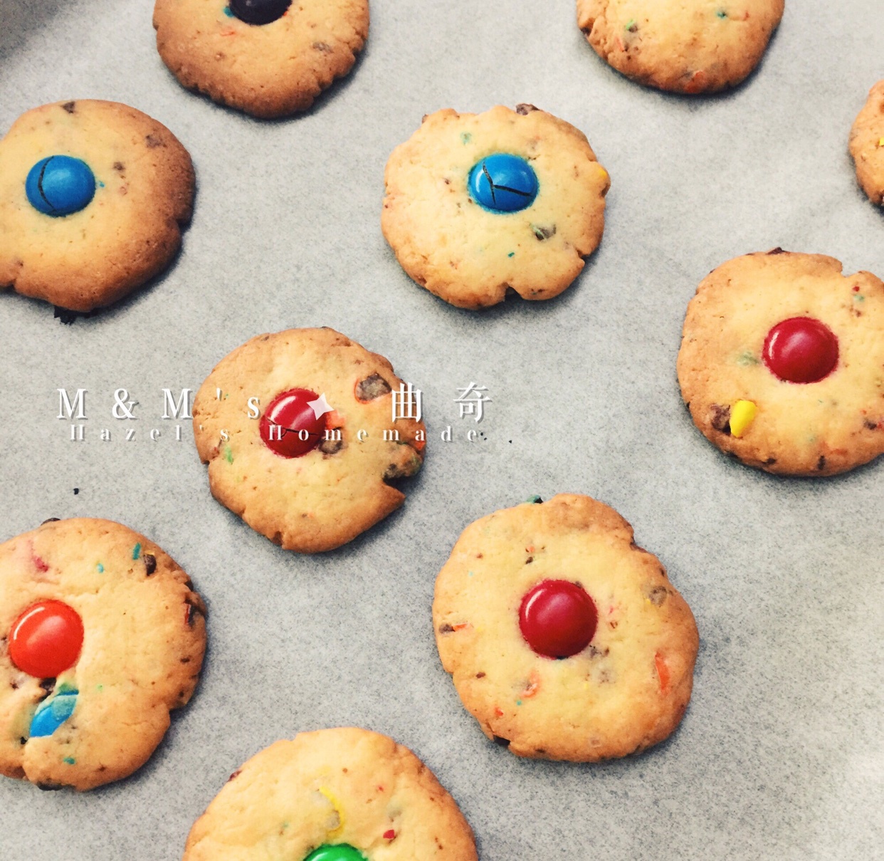 M&M's巧克力彩豆曲奇