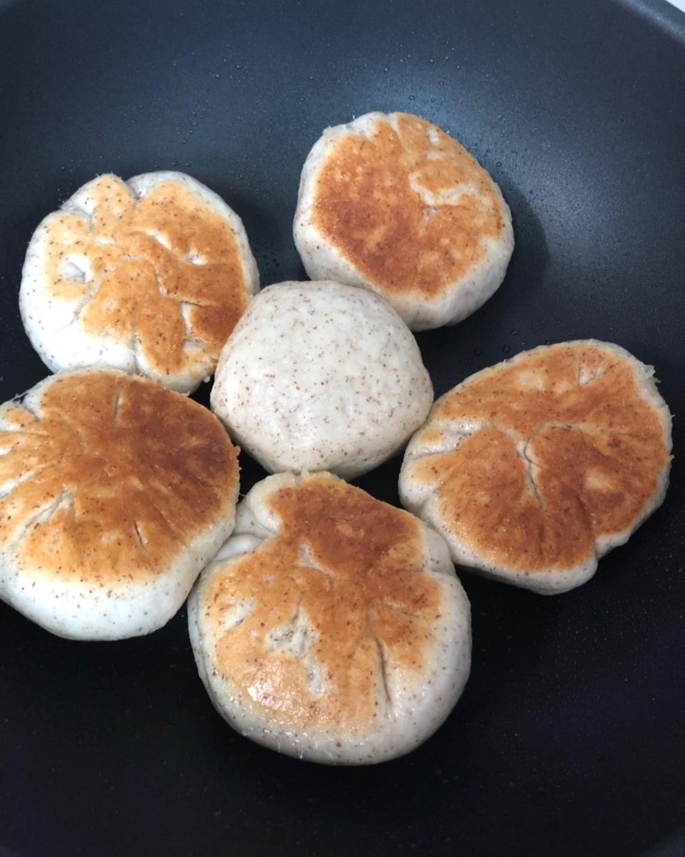 简单上手好吃的脆底🎃豆沙包